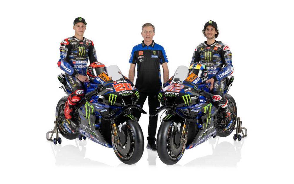 potret tim Monster Energy Yamaha musim 2024 (motogp.com)