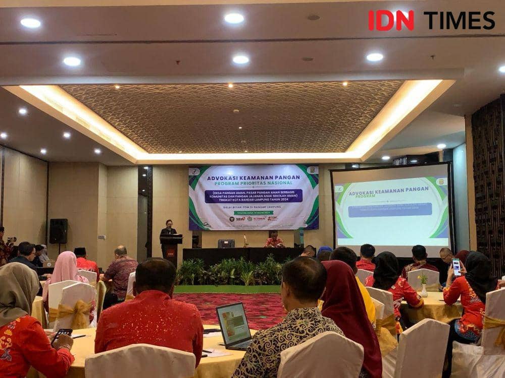 Advokasi Keamanan Pangan di Lampung. (IDN Times/Rohmah Mustaurida)