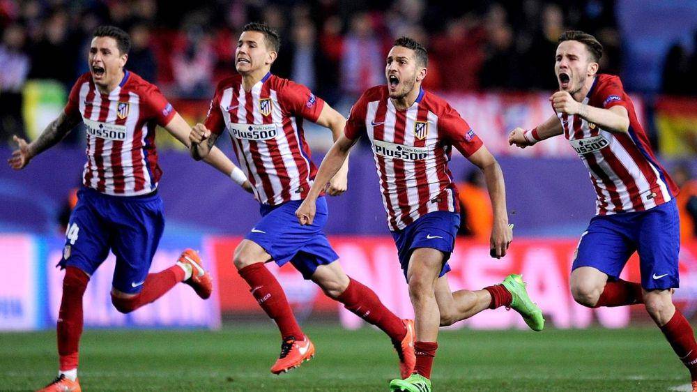 Atletico Madrid menang adu penalti atas PSV Eindhoven pada 16 besar Liga Champions 2015/2016. (uefa.com)