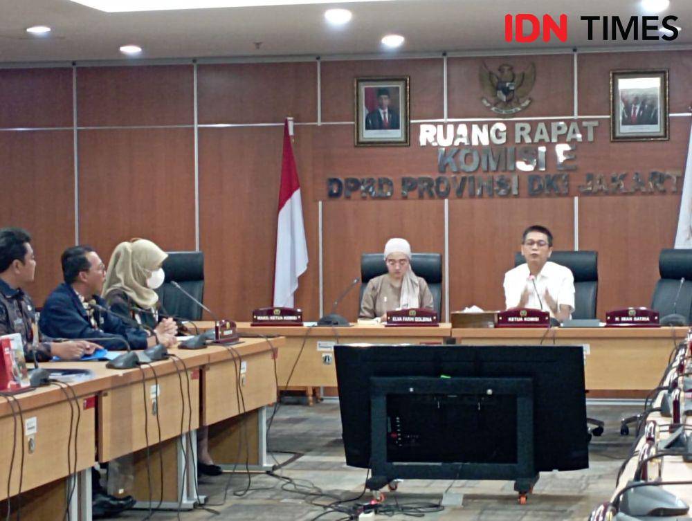 Komisi E DPRD DKI gelar rapat, Kamis (14/3/2024)/IDN Times Dini Suciatiningrum