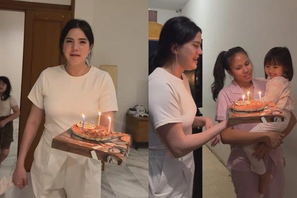 7 Potret Alice Norin Kasih Kejutan Ultah ART, Sekalian Perpisahan