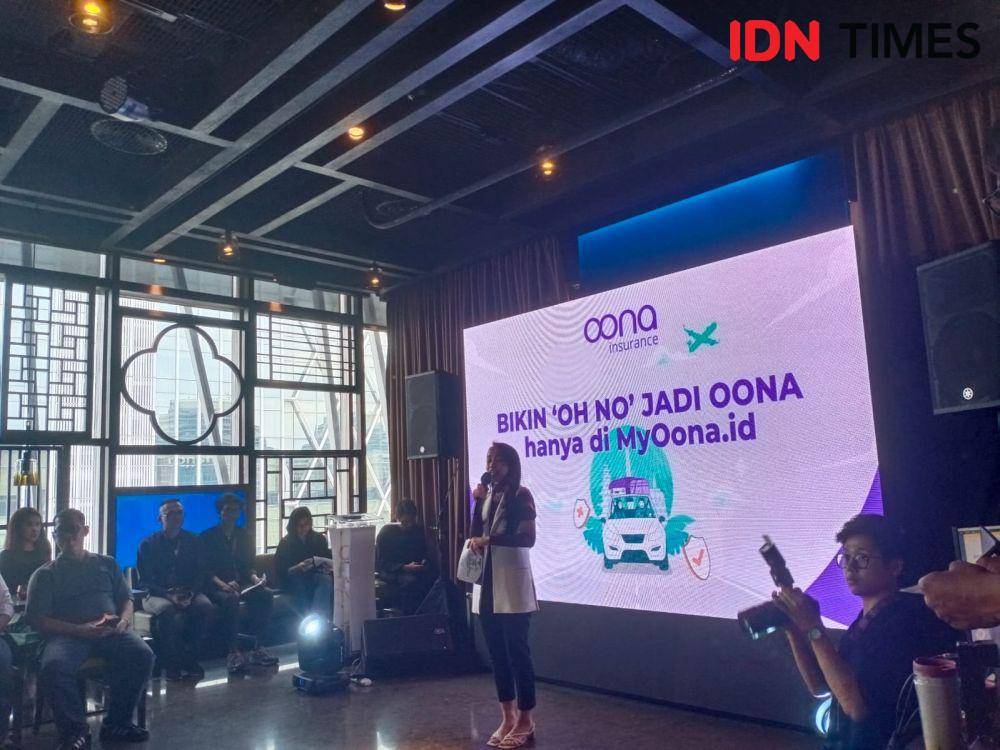 Oona Indonesia, Perusahaan Asuransi Umum dengan Pertumbuhan Pesat di Indonesia Meluncurkan Platform Digital MyOONA.id Rabu (13/3/2024) (IDN Times/Shiva Clarancia)