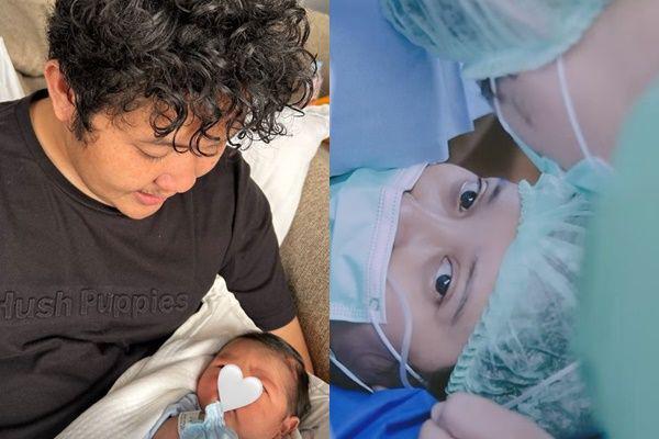 Istri Nopek Novian Melahirkan Anak Pertama