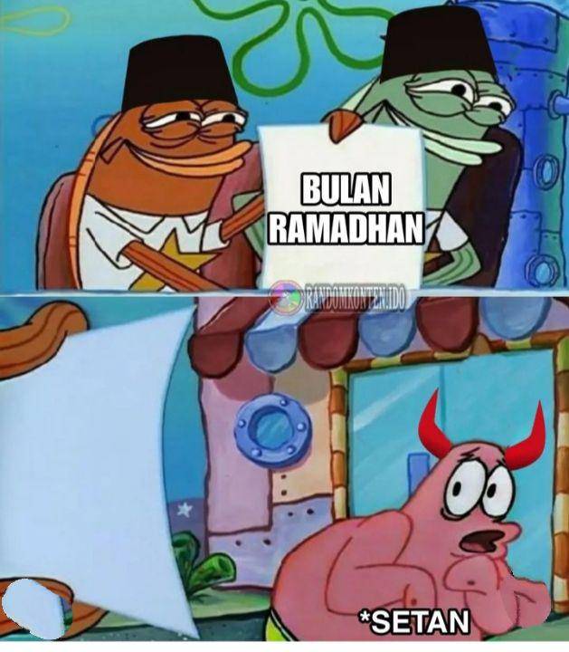 meme godaan saat puasa (instagram.com/randomkonten.id0)