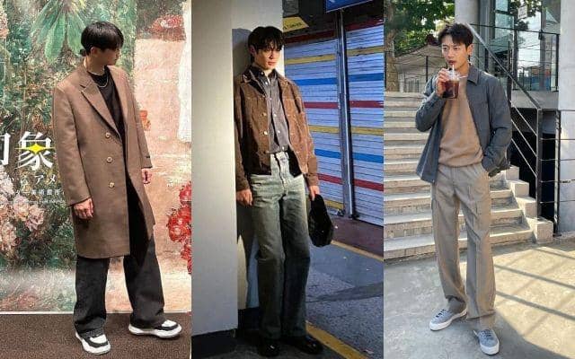 7 Ide OOTD Nuansa Cokelat ala Minho SHINee, Modis Andalan Cowok Bumi!