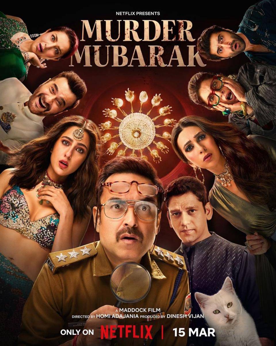 poster film Murder Mubarak (instagram.com/netflix_in)