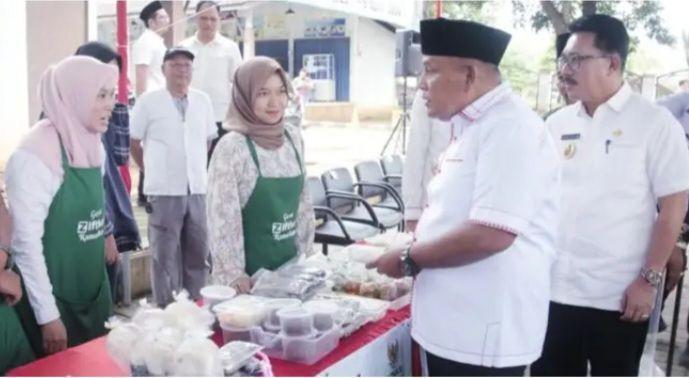 Launching Gerai Iftar Ramadan, Pemkab Lamsel Beri Modal Usaha 50 UMKM