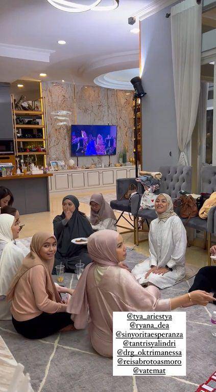 potret Sienna Kasyafani bukber bareng artis (instagram.com/meisya__siregar)
