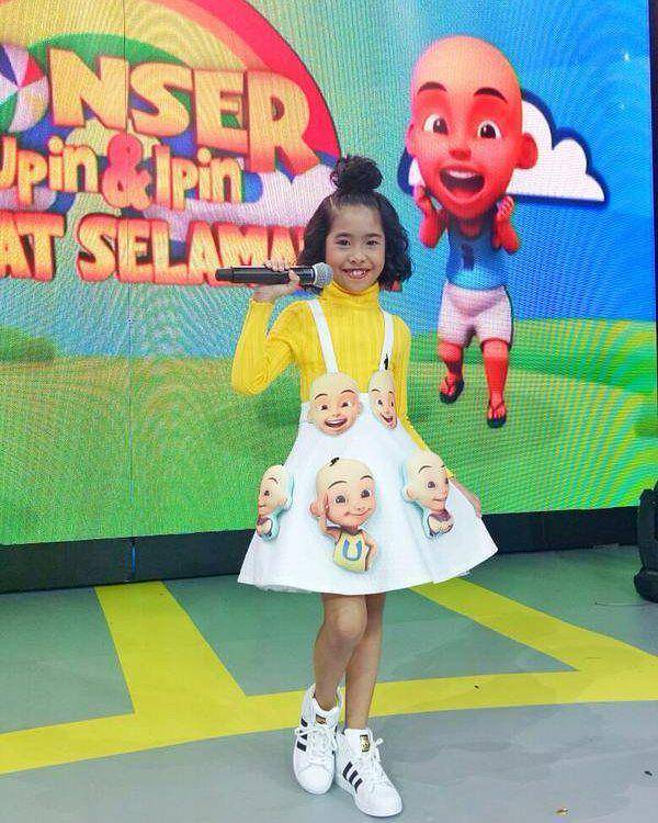 Potret Alifa Lubis kecil sedang tampil (instagram.com/alifalubis)