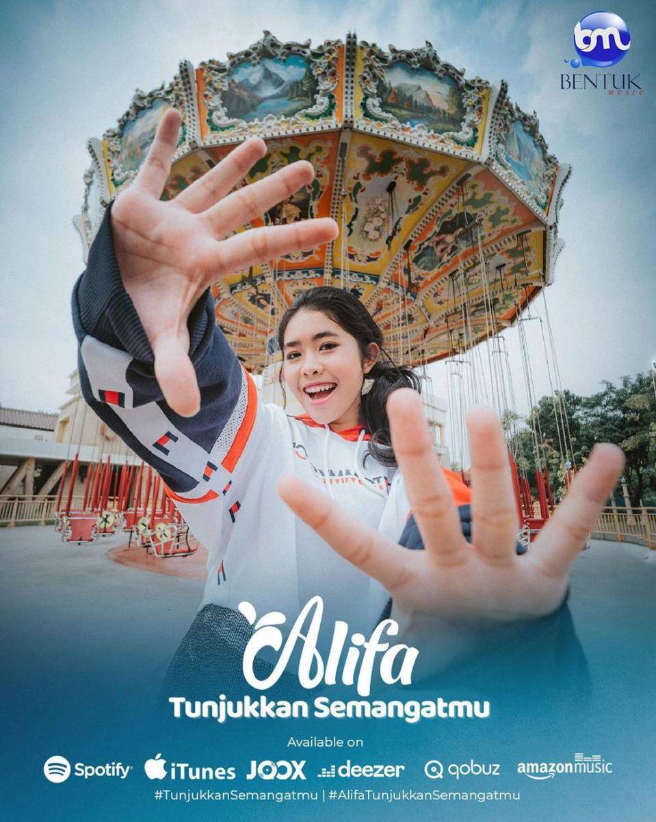 Potret Alifa Lubis dan lagunya Tunjukkan Semangatmu (instagram.com/alifalubis)
