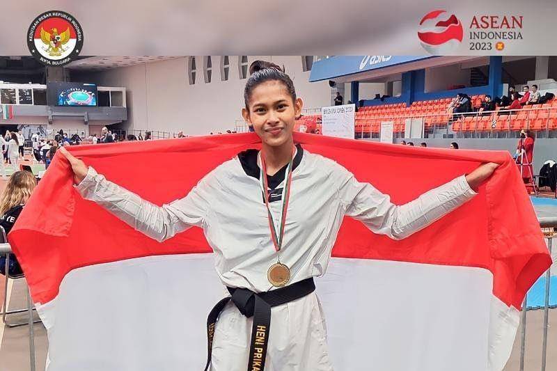 Atlet Taekwondo Indonesia, Ni Kadek Heni (instagram.com/indonesiainsofia)