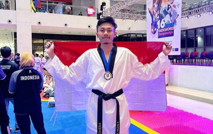 Atlet Taekwondo Indonesia, Adam Yazid Ferdiansyah (instagram.com/tni_angkatan_darat)