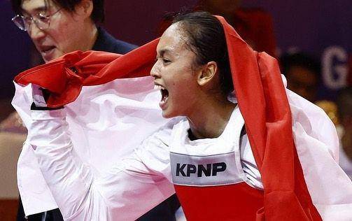 Atlet Taekwondo Indonesia, Megawati Tamesti Maheswari (instagram.com/megaawtm)