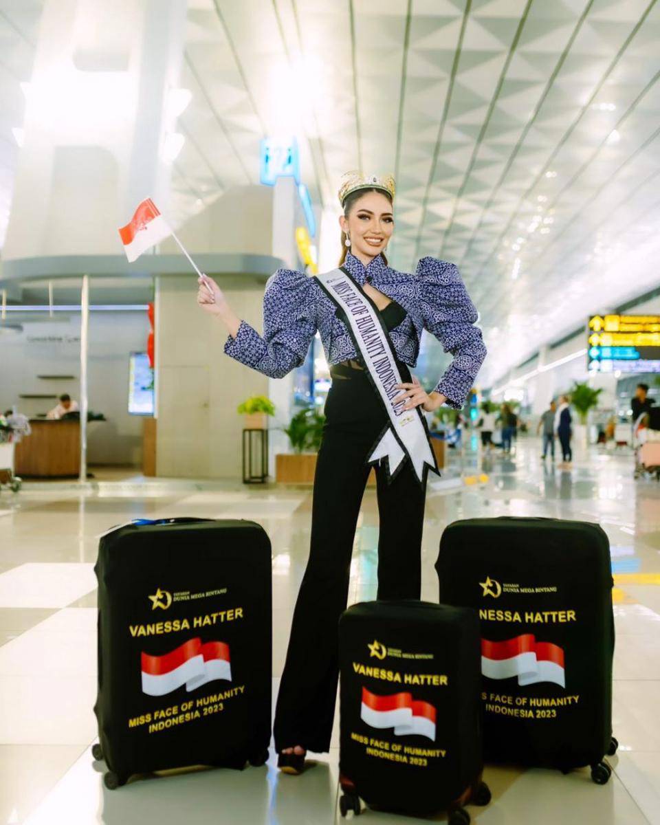 Potret Keberangkatan Finalis Miss Face of Humanity 2024 ke Meksiko (Instagram.com/yayasanduniamegabintang)