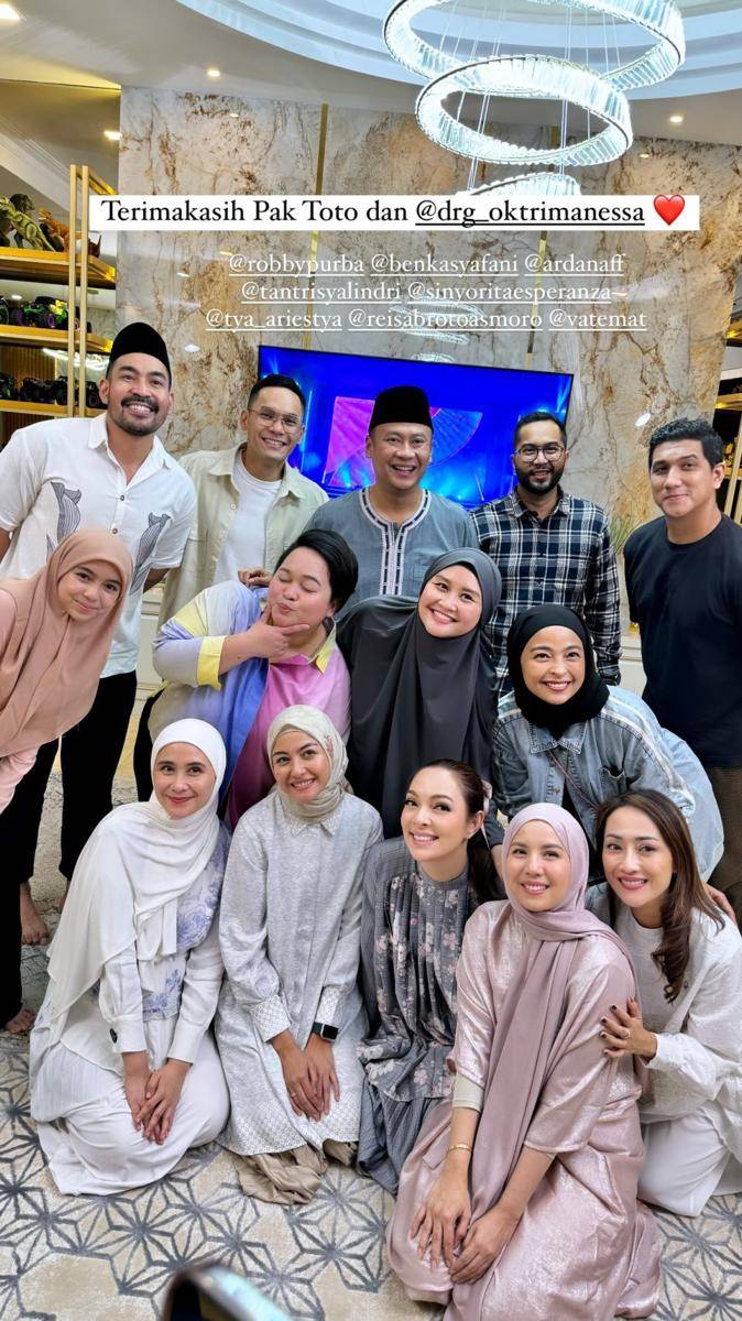potret Sienna Kasyafani bukber bareng artis (instagram.com/reisabrotoasmor)