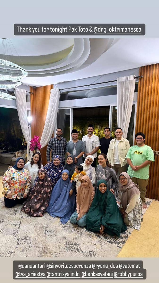 potret Sienna Kasyafani bukber bareng artis (instagram.com/reisabrotoasmor)