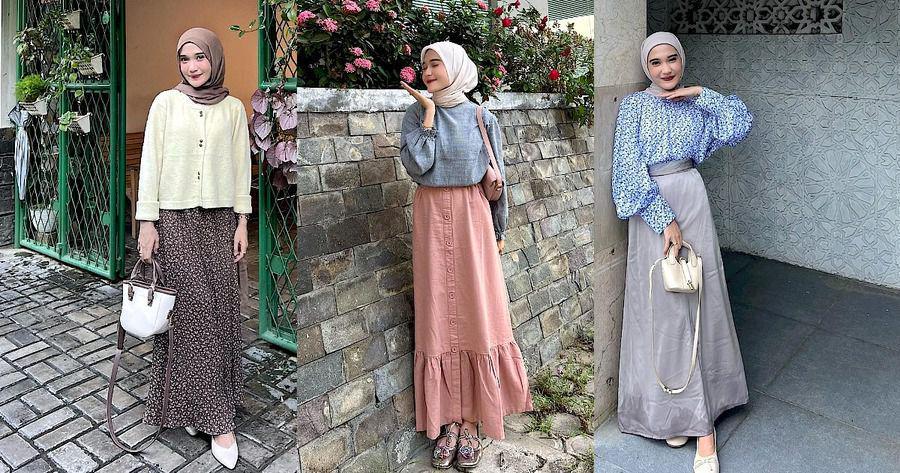 8 Padu Padan Flat Shoes ala Cut Indah Sundari, Girly Look buat Bukber