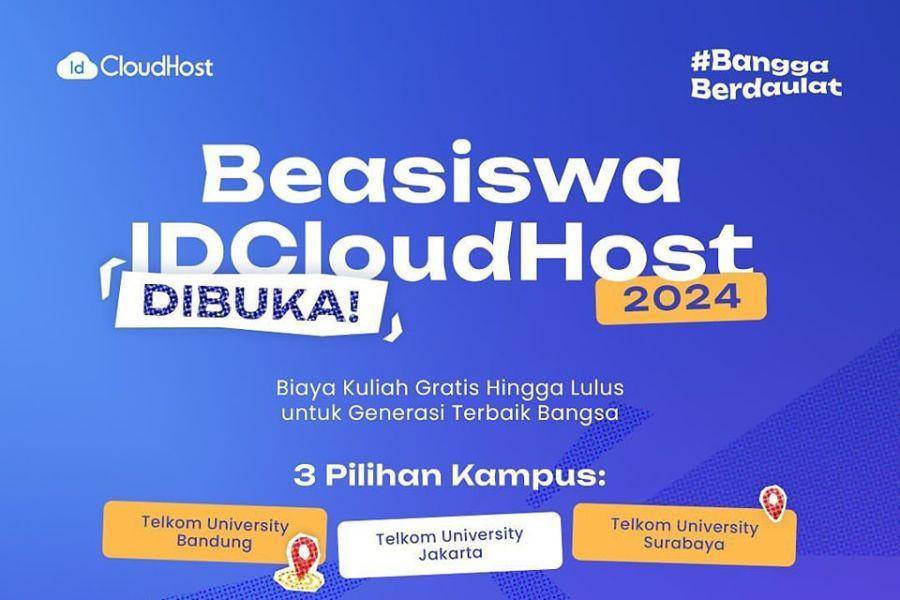 Beasiswa idcloudhost 2024 (instagram.com/idcloudhost)