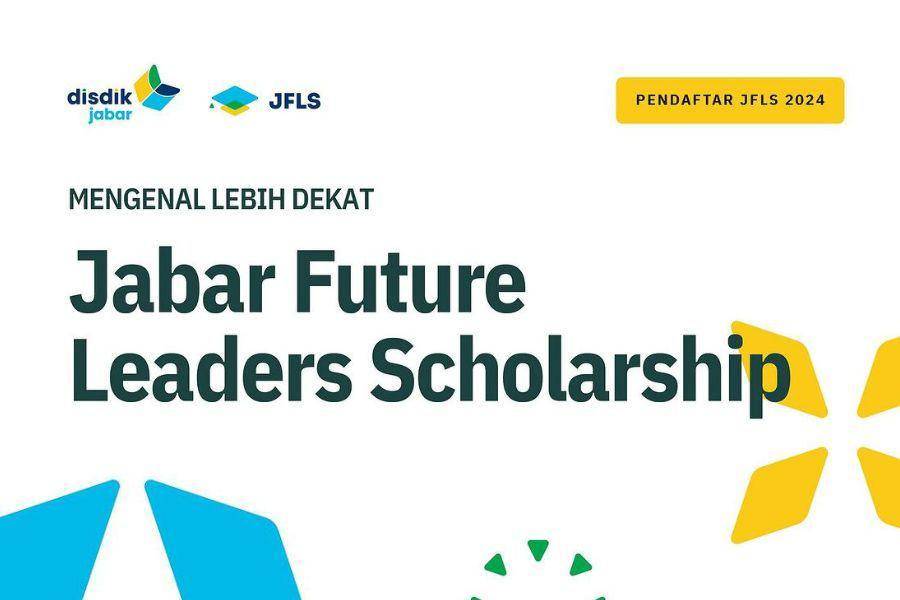 ilustrasi beasiswa Jabar Future Leader Scholarship 2024. (instagram.com/jfls_jabar)