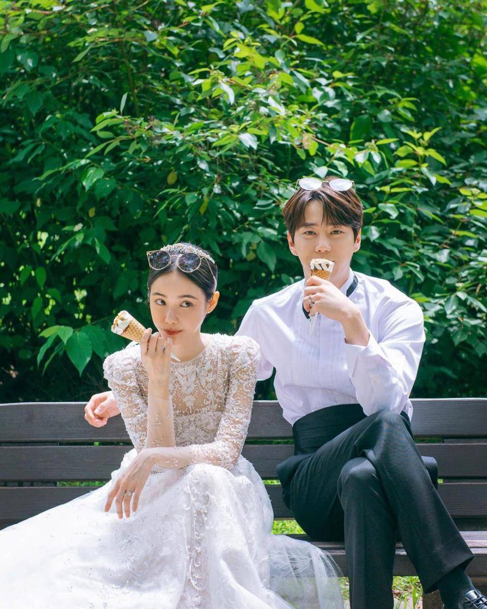 potret prewedding Lee Jun Young dan Hong Suzu di Impossible Heir (instagram.com//kim.j.jung)
