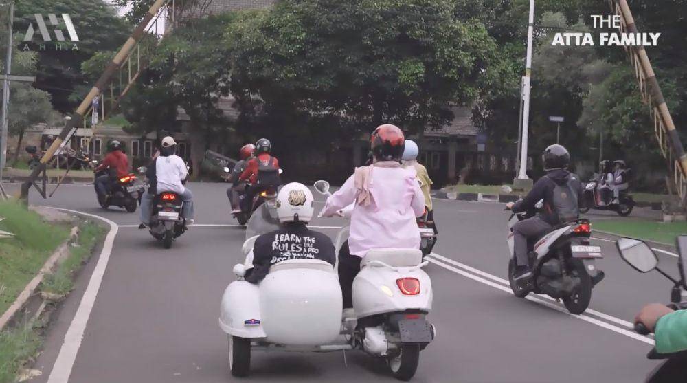 Atta dan Aurel ngabuburit (youtube.com/atta halilintar)