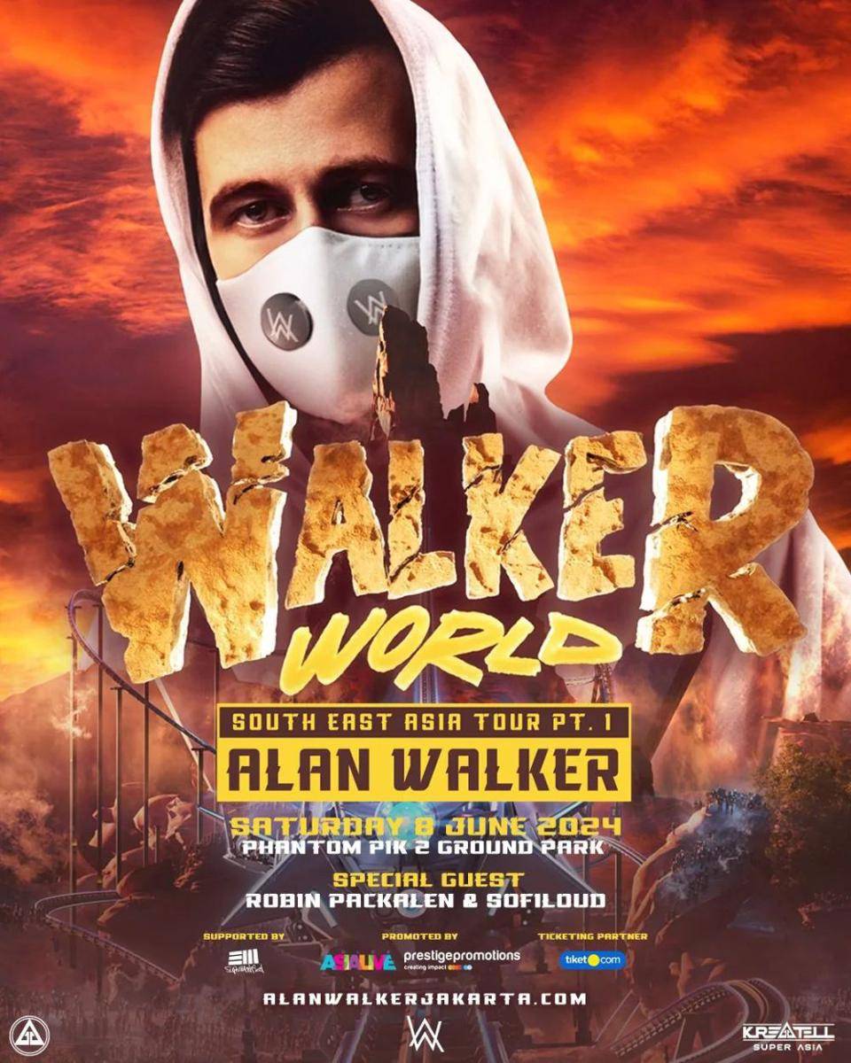 konser Alan Walker di Jakarta (instagram.com/colorasialive)