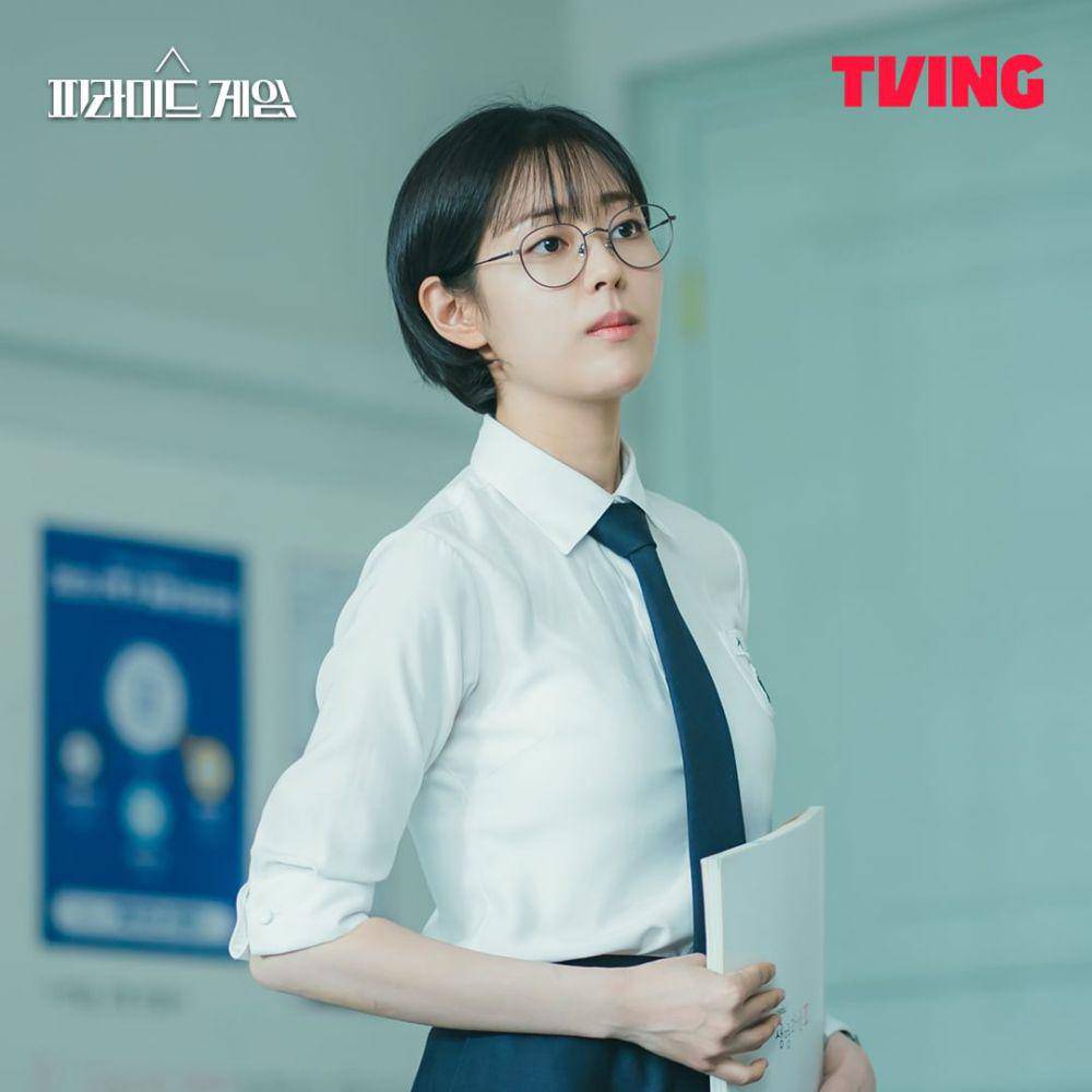 Potret Shin Seul Ki di drama Pyramid Game (instagram.com/tving.official)
