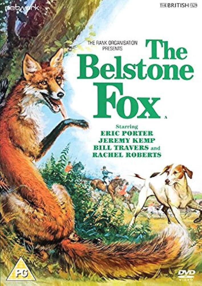 Poster film The Belstone Fox.(dok. Fox-Rank/The Belstone Fox)
