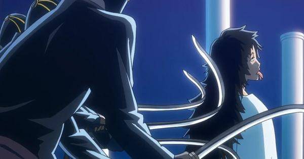 Nianzol menahan serangan para prajurit Royal Guard ( Dok. Pierrot / Bleach )