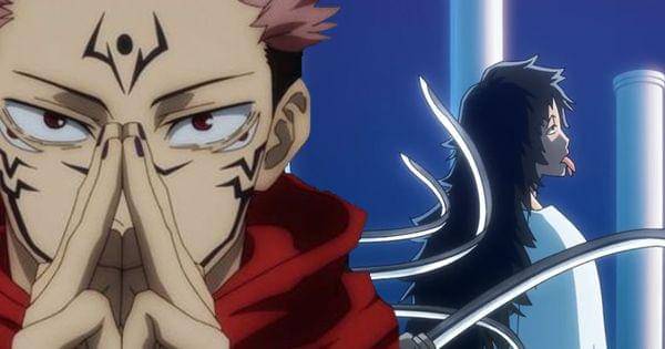 Ilustrasi teknik Sukuna dan karakter anime lain ( Dok. Mappa / Jujutsu Kaisen ) ( Dok. Pierrot / Bleach )