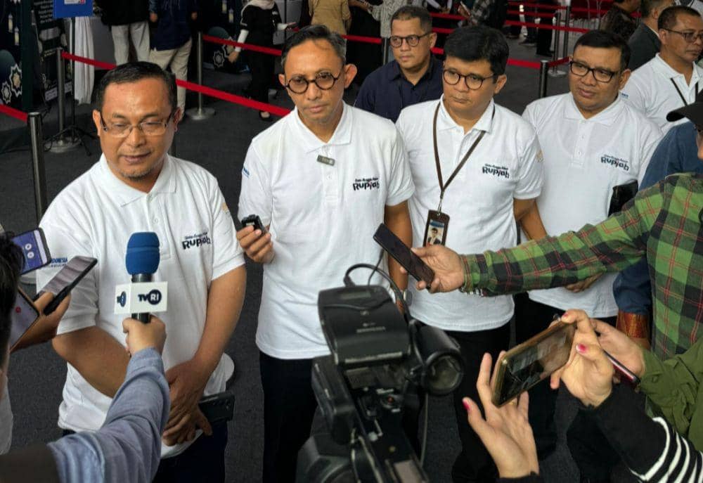 Acara penukaran uang bertajuk Semarak Rupiah Ramadan dan Berkah Idul Fitri (Serambi) 2024 di BI Lampung, Jumat (15/3/2024). (Dok. Kantor Perwakilan BI Lampung).