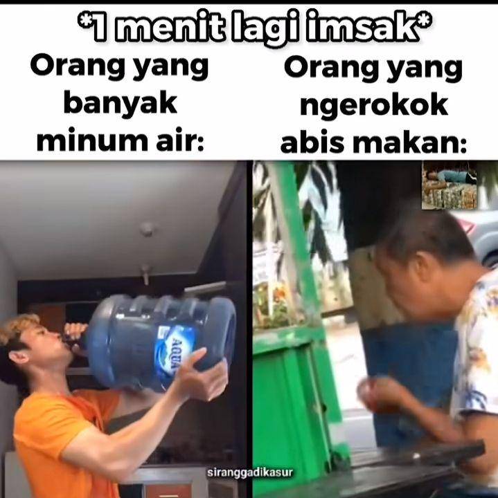 meme imsak (instagram.com/siranggadikasur)