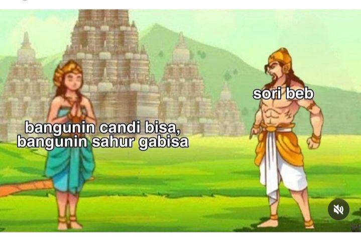 meme dibangunin sahur (instagram.com/buzzumum)