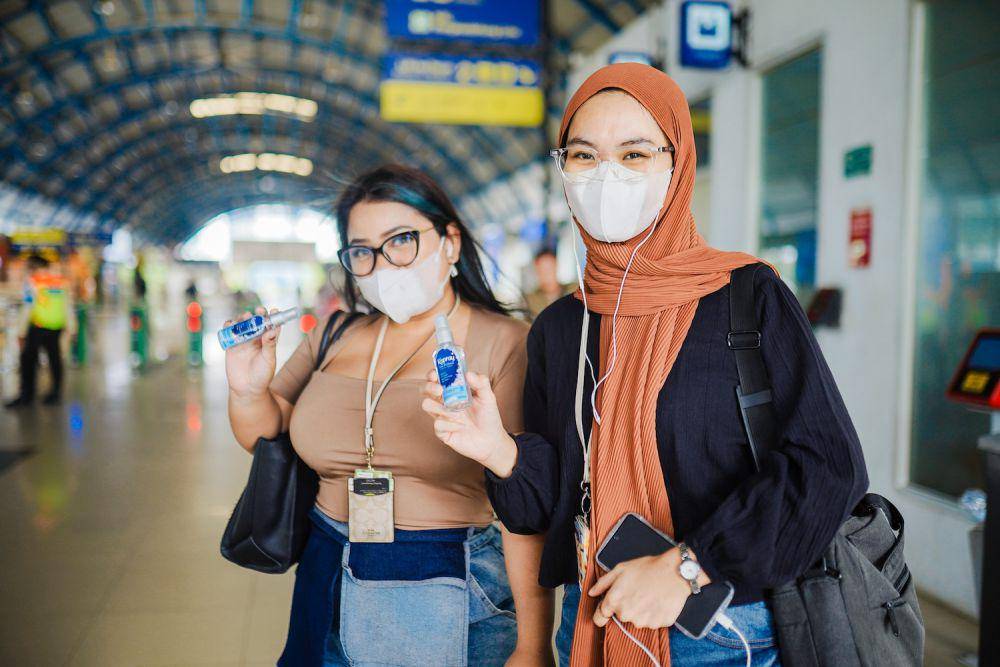 Kispray bagi-bagi product sample juga (Dok. Kispray)