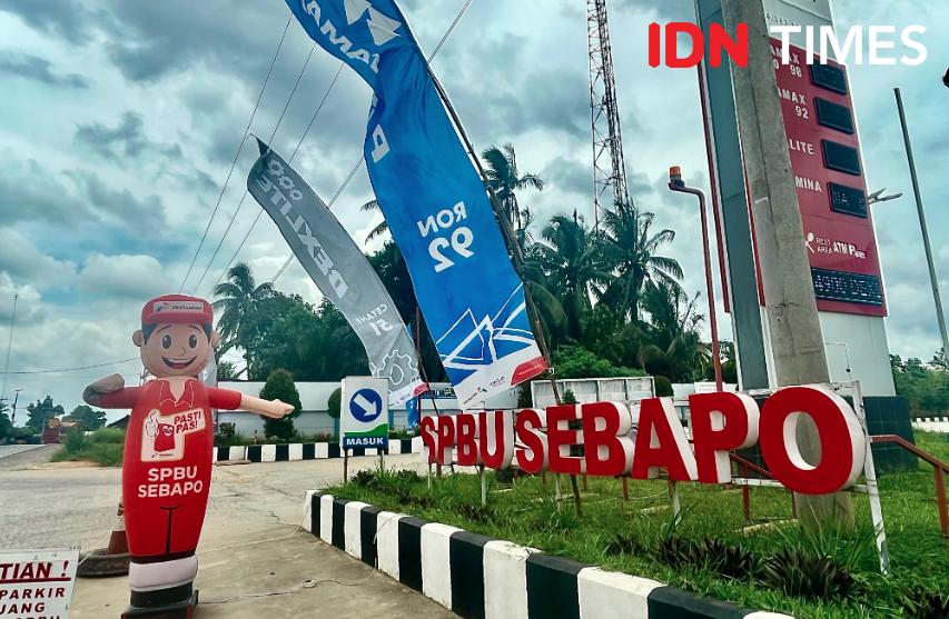 Sebaran SPBU di Lintas Sumatra Menuju Palembang