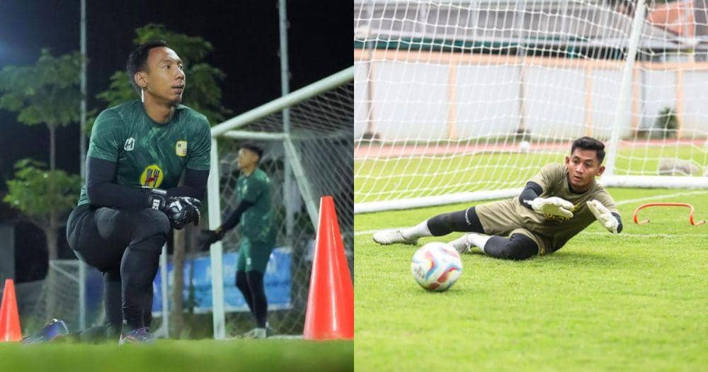 Kiper Barito Putera, Ega Rizky - Kiper PSM Makassar, Reza Arya (Kolase Berbagai Sumber)