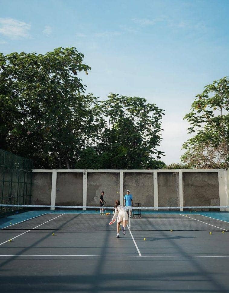 potret Audi Marissa latihan tenis (instagram.com/audimarissa)