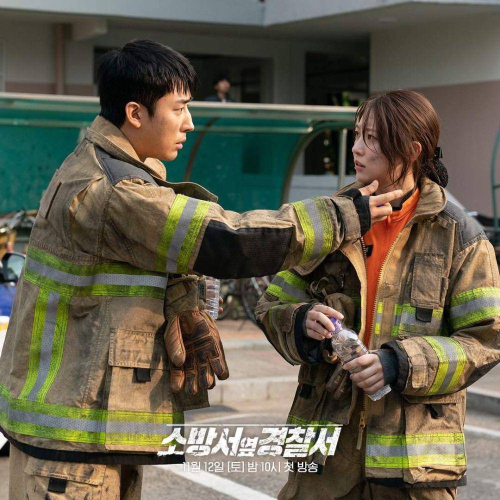 Son Ho Jun dan Gong Seung Yeon di The First Responders (dok. Hancinema/The First Responders)