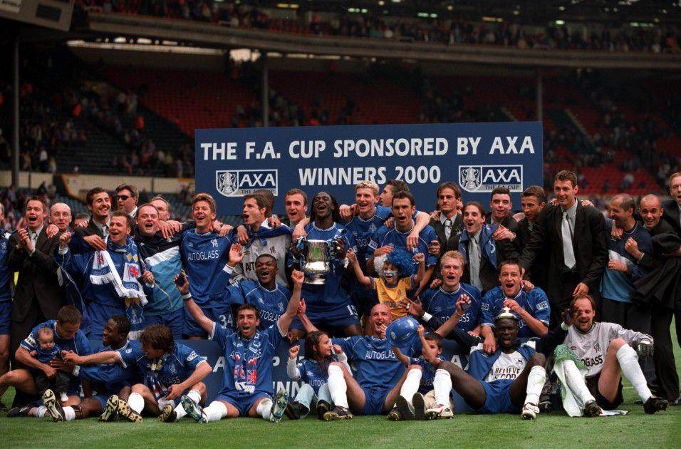 Chelsea menjadi juara Piala FA 1999/2000. (chelseafc.com)