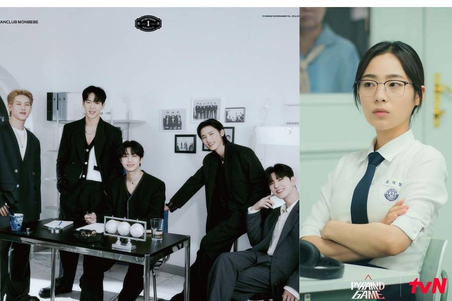 Monsta X dan still cut Pyramid Game (instagram.com/official_monsta_x |instagram.com/tvn.asia)