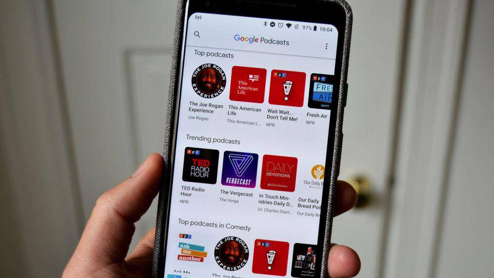 Google Podcasts (dok. Google)
