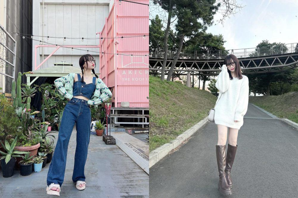 7 Inspirasi Outfit ala Umeyama Cocona Eks NMB48 yang Memukau