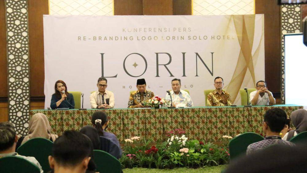 Peluncuran logo baru Lorin Hotel. (Dok/Istimewa)