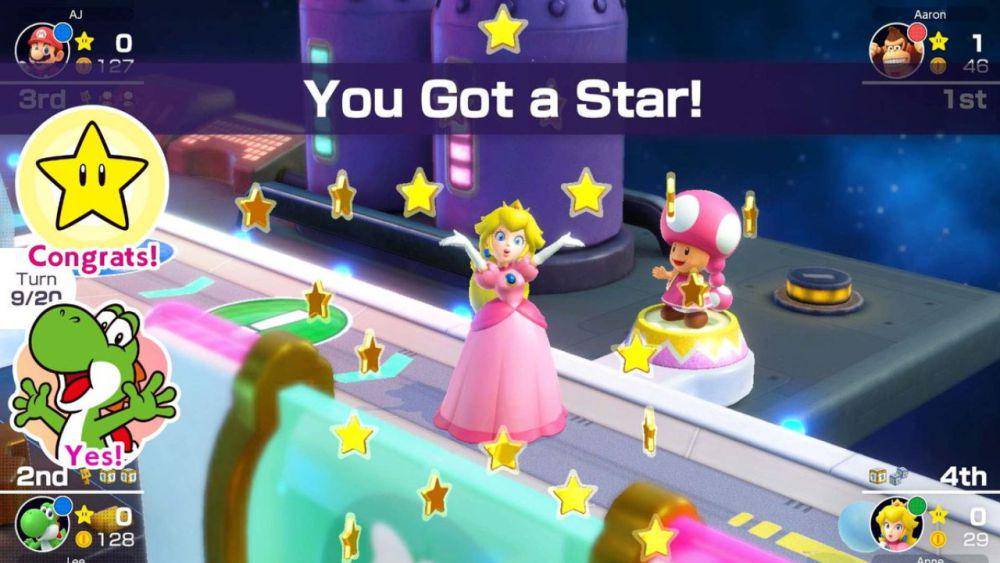 cuplikan Princess Peach dalam salah satu minigame dalam Mario Party Superstars (dok. Nintendo/Mario Party Superstars)