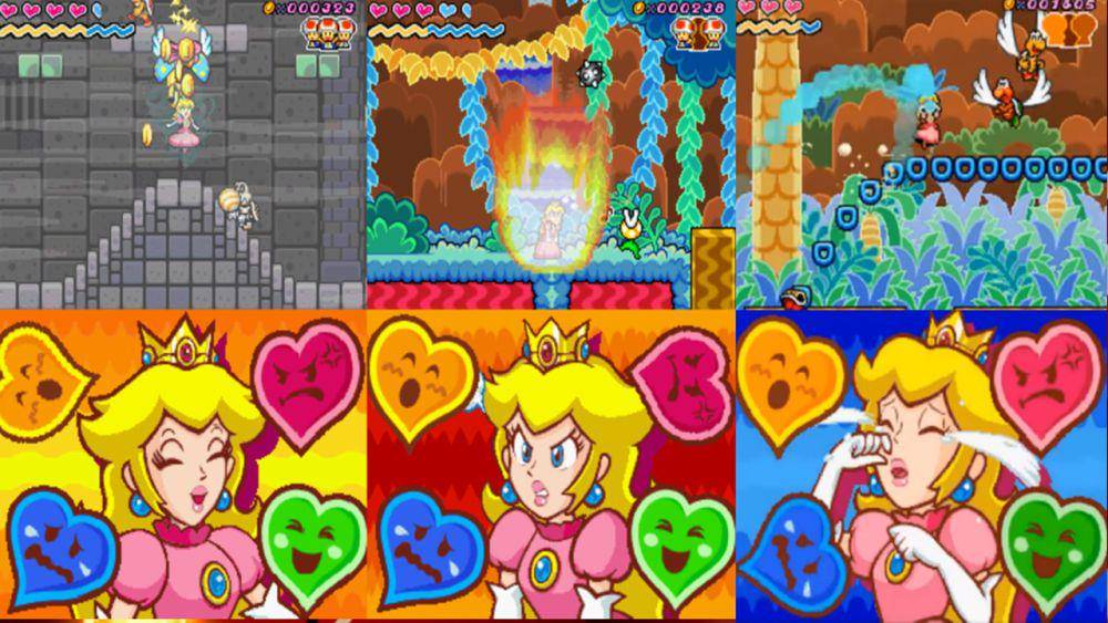 cuplikan gameplay Super Princess Peach yang unik (dok. Nintendo/Super Princess Peach)