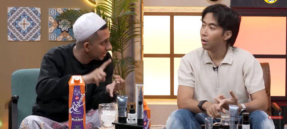 potret Vidi dan Habib Jafar di acara Login (youtube.com/corbuzier)