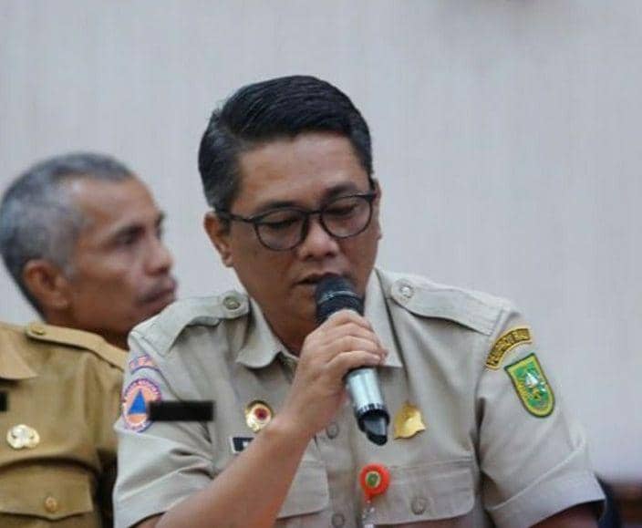 Kalaksa BPBD Riau M Edy Afrizal (IDN Times/ dok media center riau)