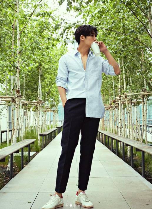 potret Mingyu SEVENTEEN (instagram.com/min9yu_k)