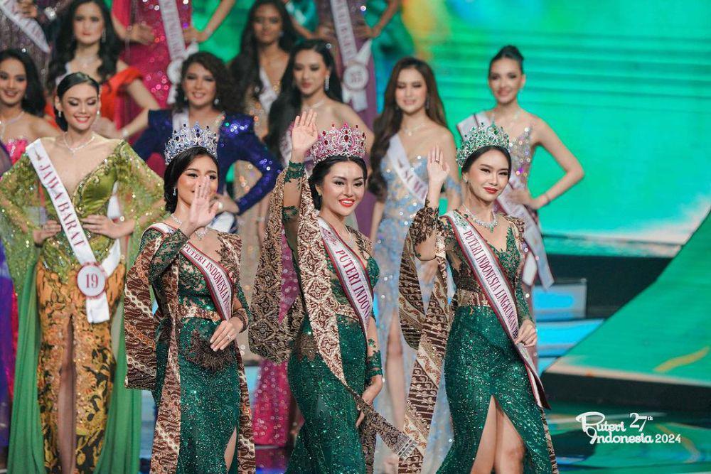 7 Provinsi dengan Jumlah Kemenangan Terbanyak di Puteri Indonesia
