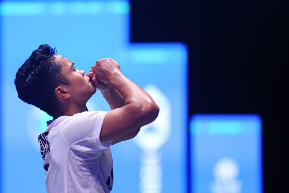 Kata Anthony Ginting soal Insiden Fault Lawan Axelsen